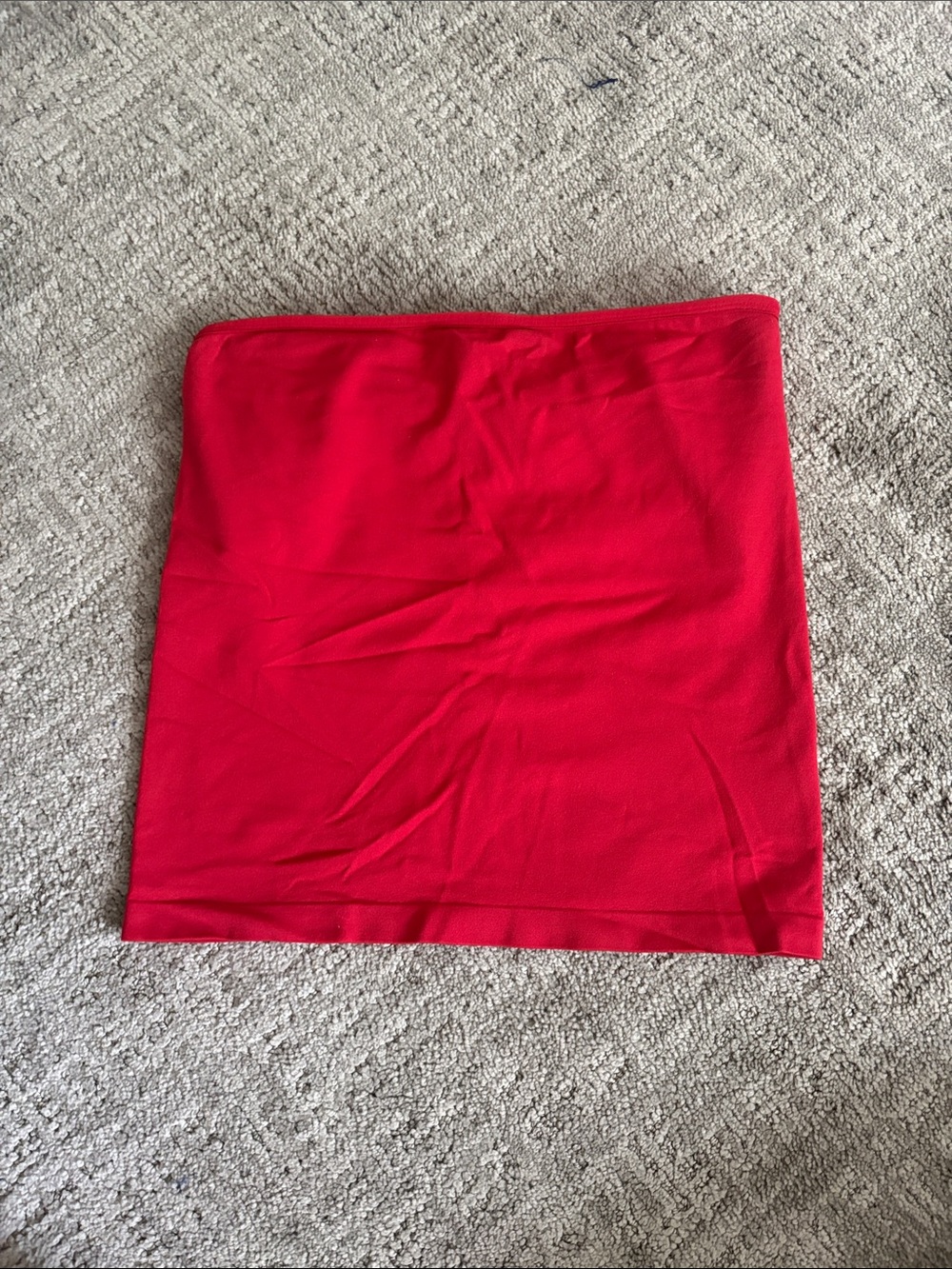 a new day Red Tube Top Tank